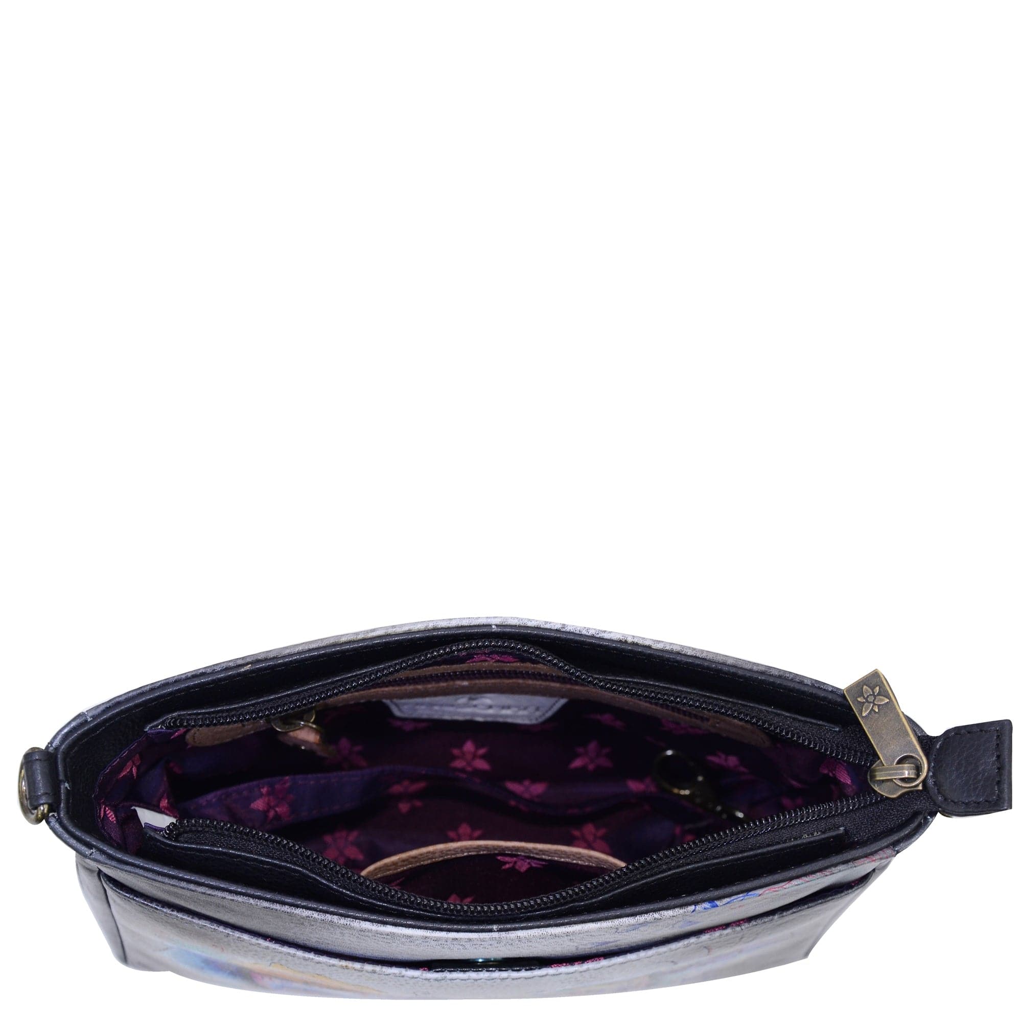 Compact Crossbody With Front Pocket - 636 - Anuschka