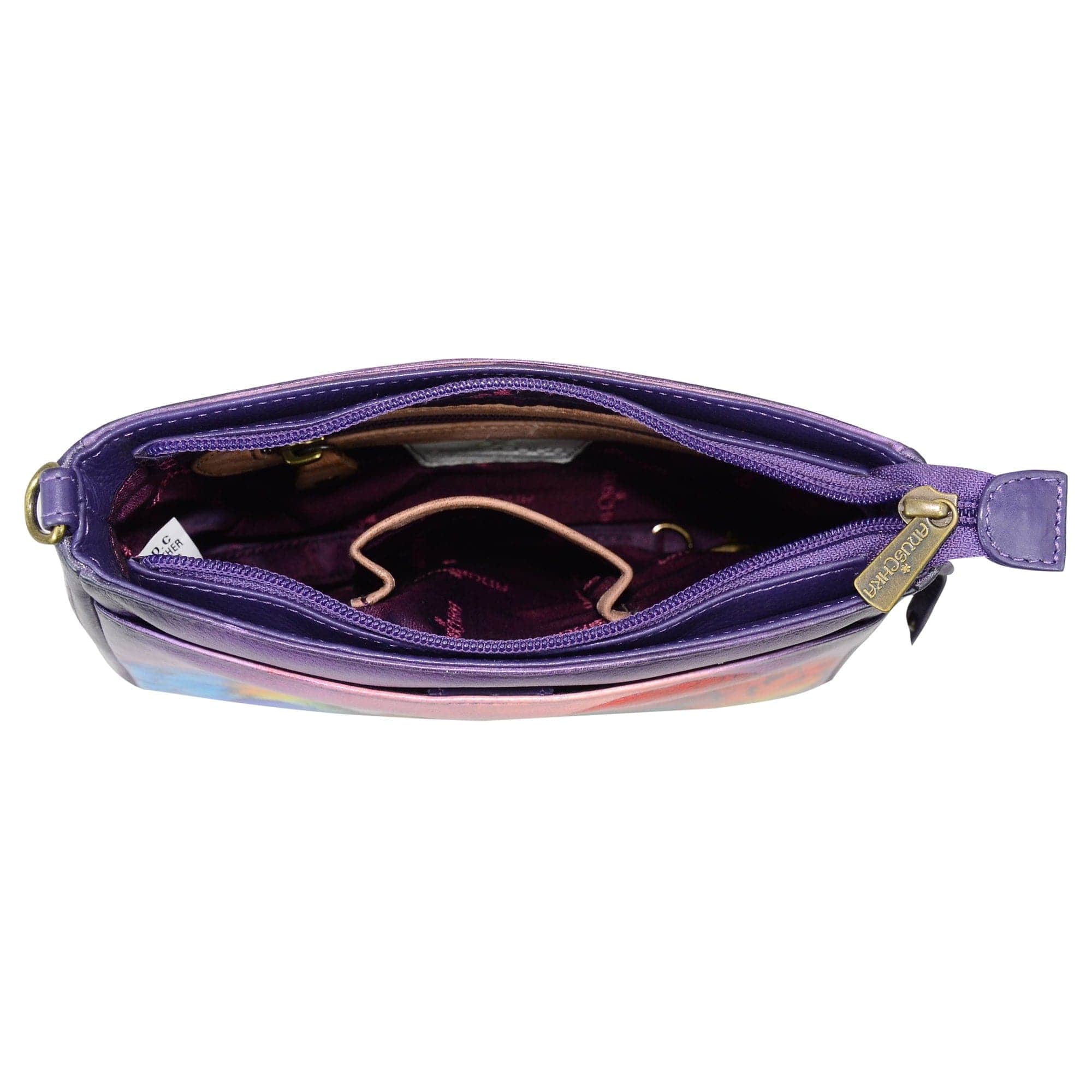 Compact Crossbody With Front Pocket - 636