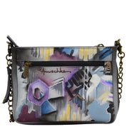 Compact Crossbody With Front Pocket - 636