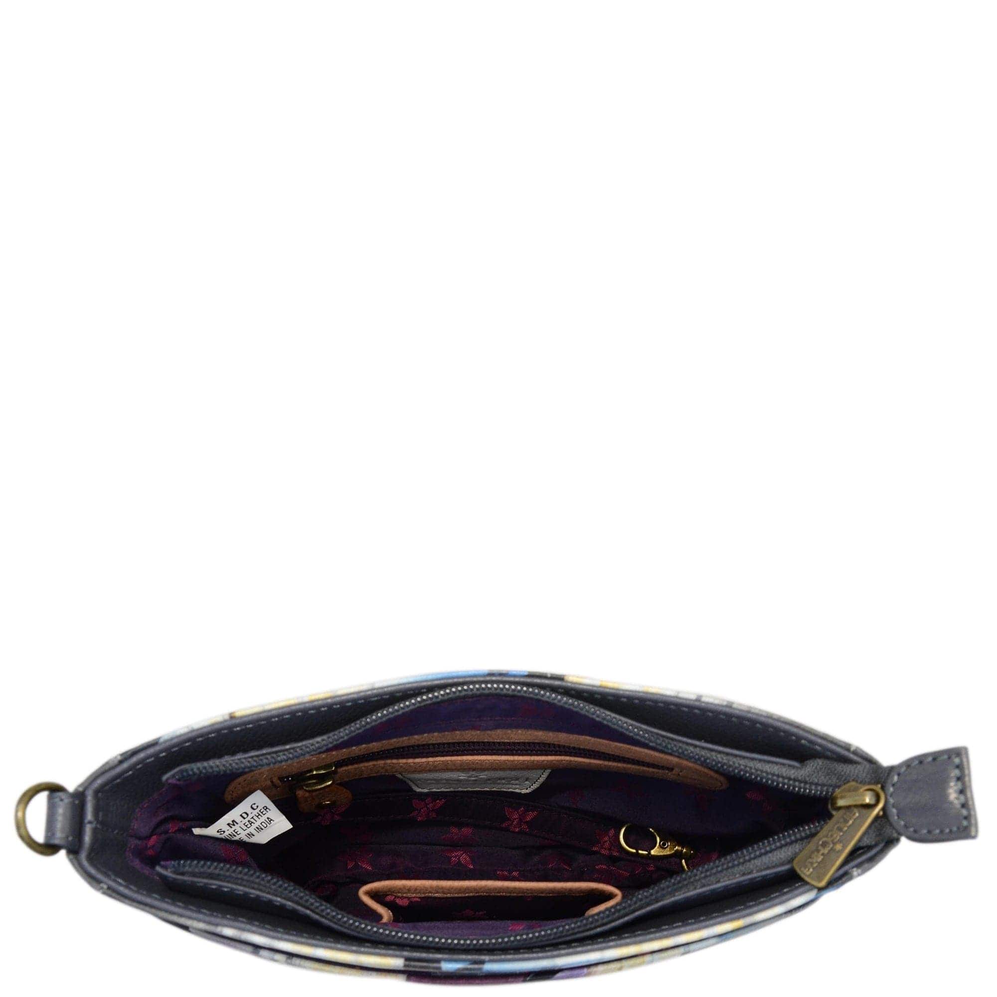 Compact Crossbody With Front Pocket - 636