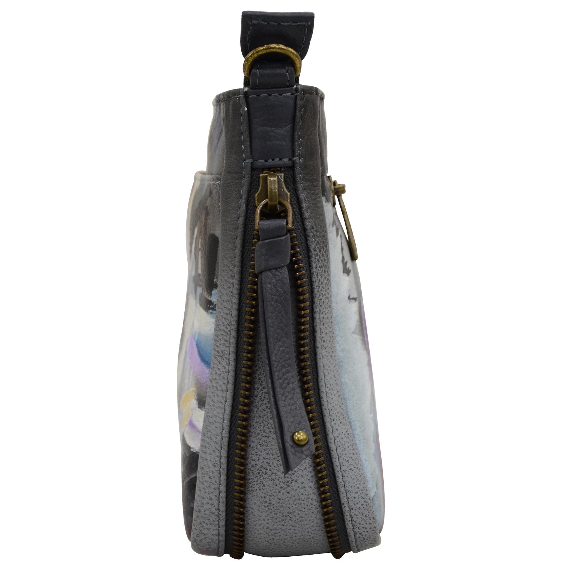 Compact Crossbody With Front Pocket - 636