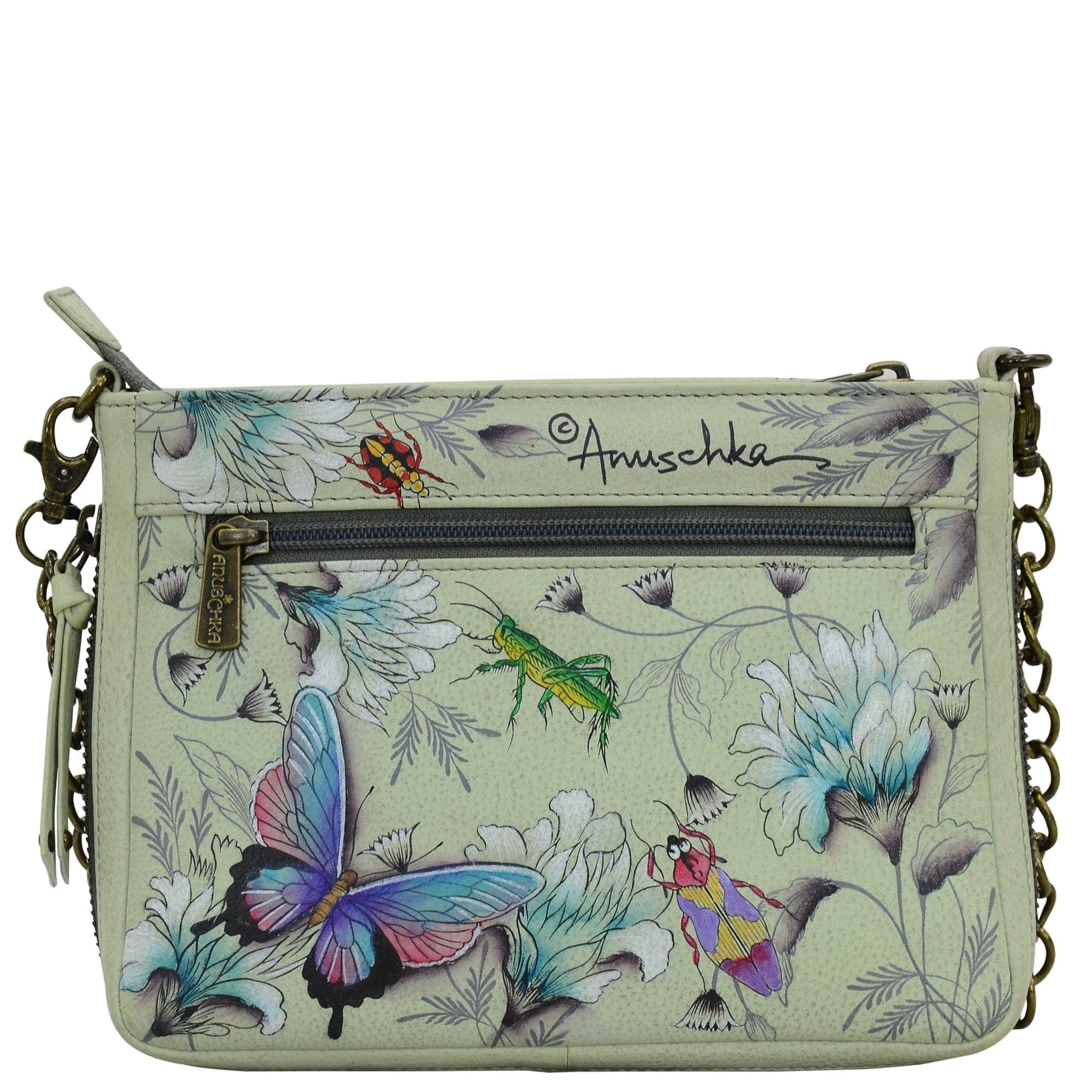 Compact Crossbody With Front Pocket - 636 - Anuschka