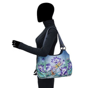 Triple Compartment Large Satchel - 652 - Anuschka