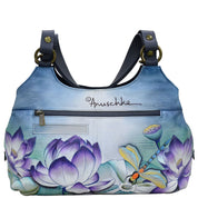 Triple Compartment Large Satchel - 652 - Anuschka