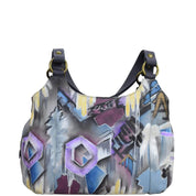 Urban Jungle Triple Compartment Large Satchel - 652