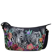 Playful Zebras Everyday Shoulder Hobo - 670
