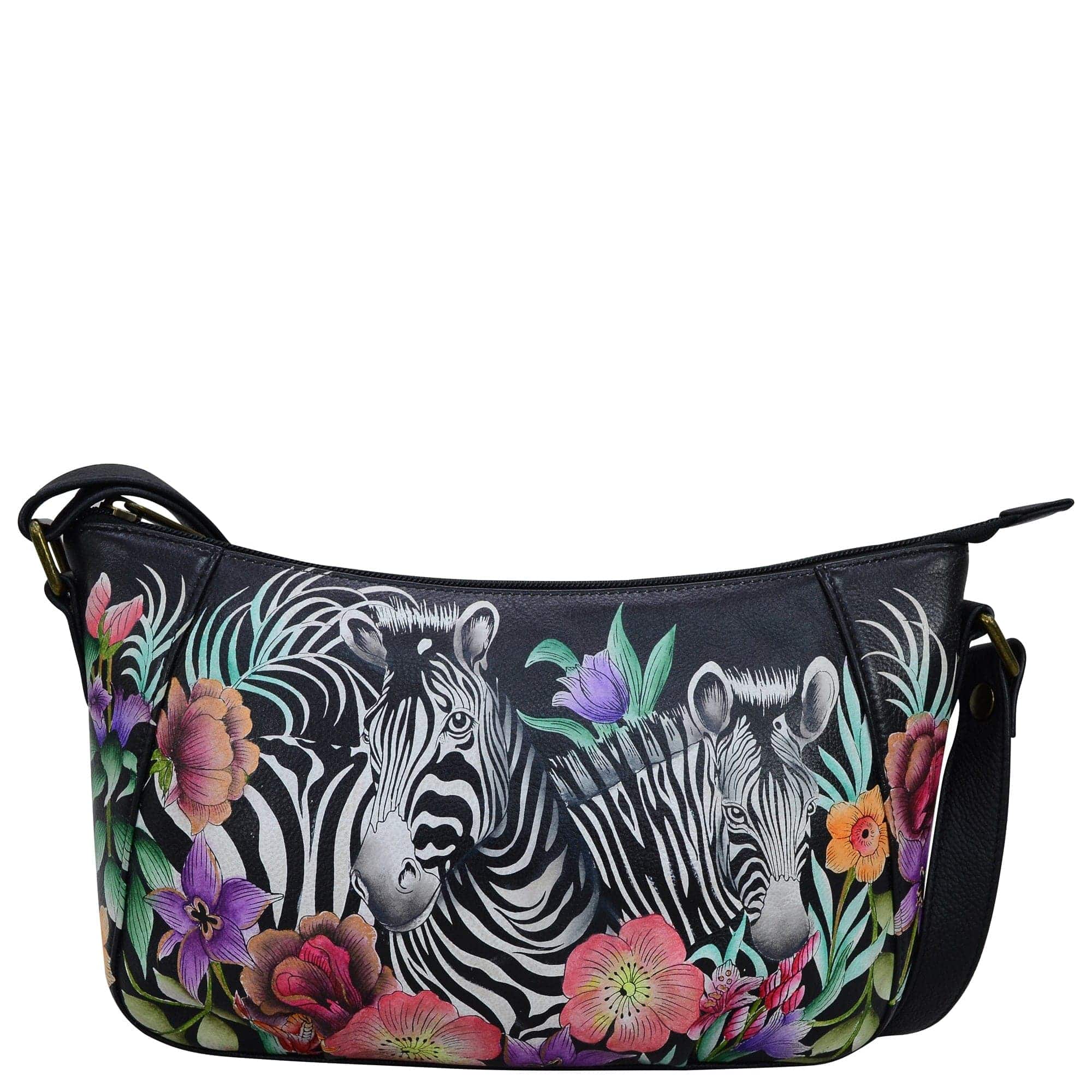Playful Zebras Everyday Shoulder Hobo - 670