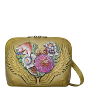 Angel Wings Zip Around Everyday Crossbody - 678