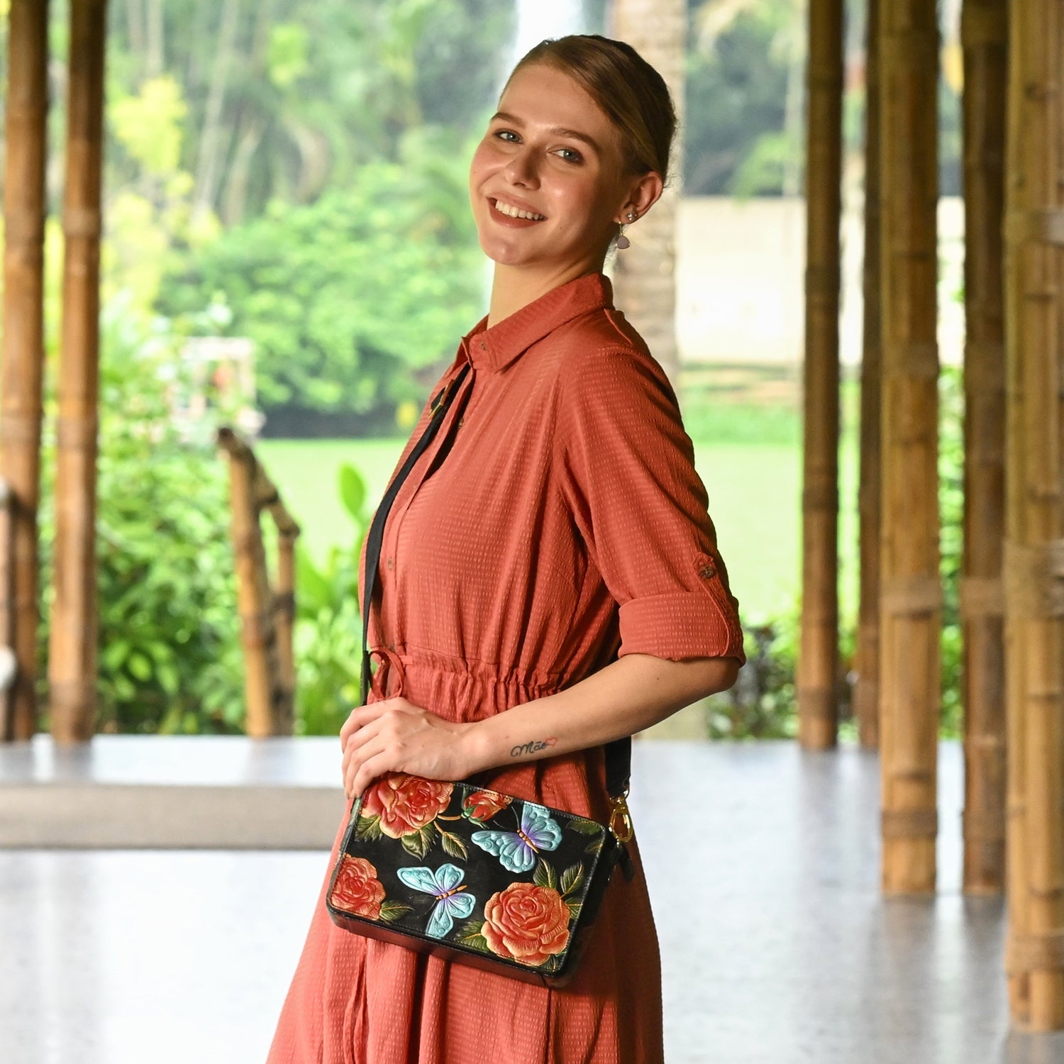 Triple Compartment Crossbody - 696