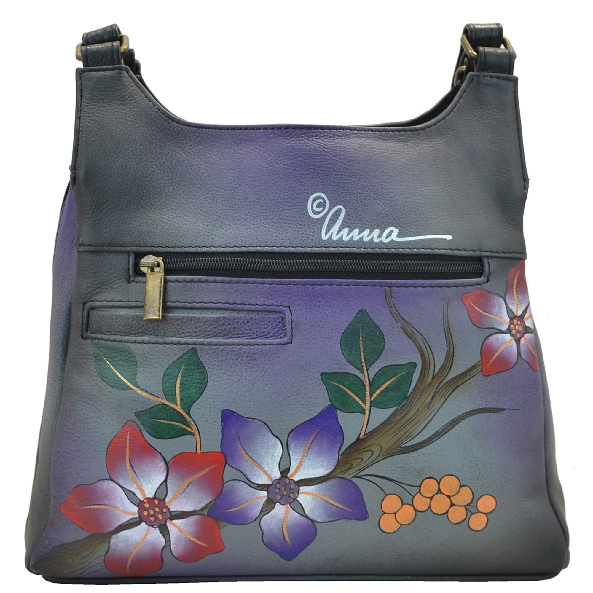 Triple Compartment Satchel - 7001