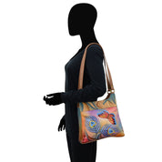 Triple Compartment Satchel - 7001