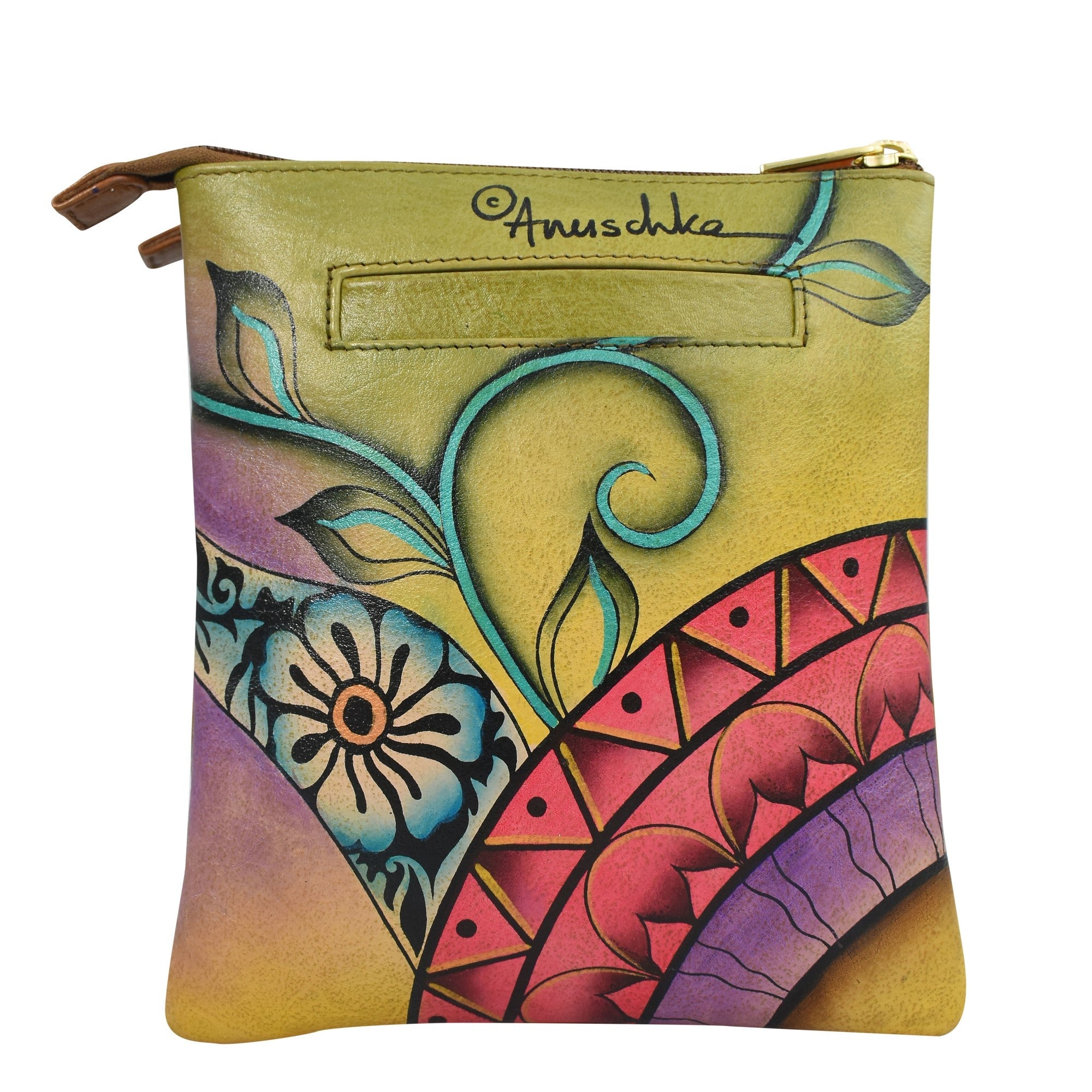 Triple compartment organizer crossbody - 7443