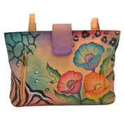 Animal Floral Medium Tote - 8018