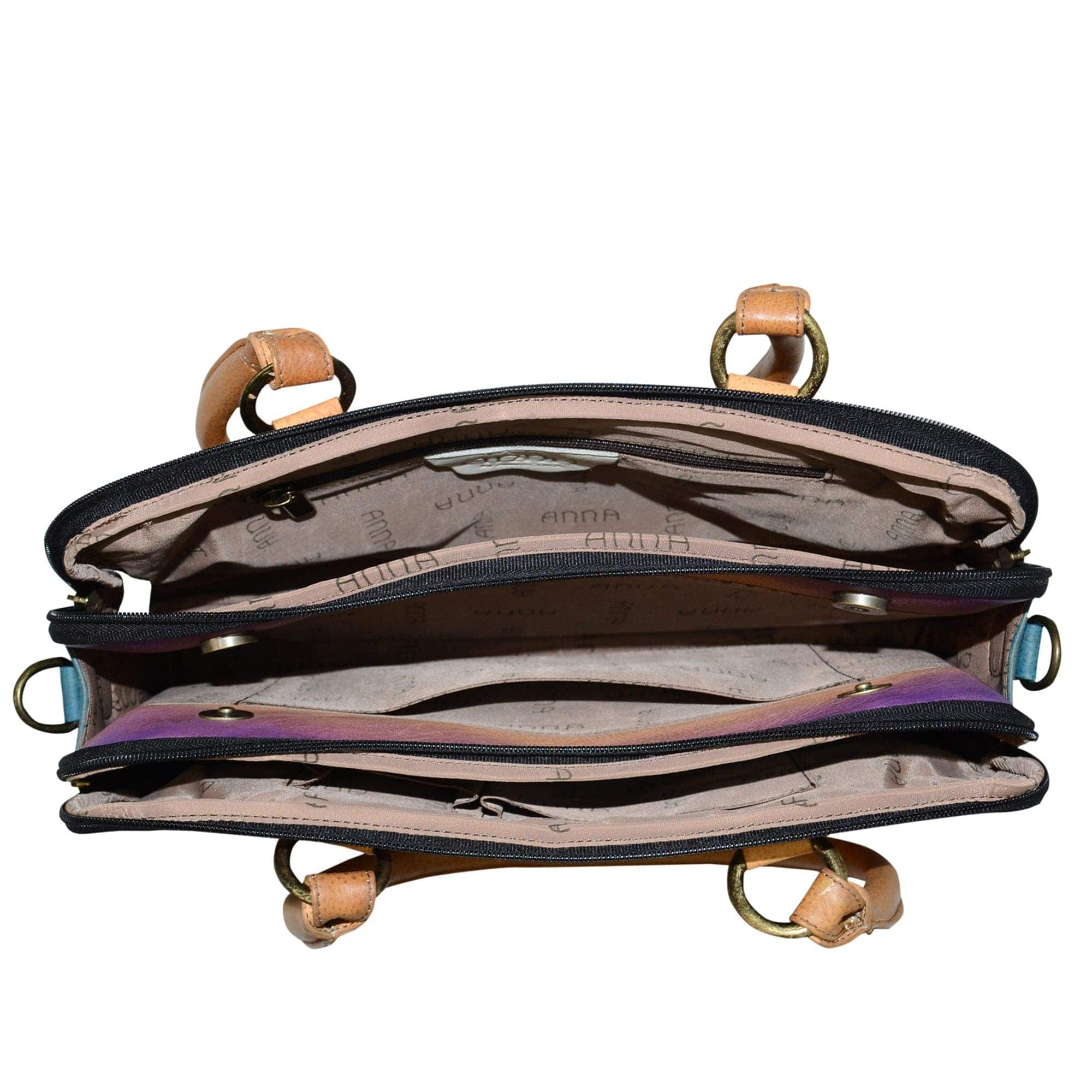 Multi Compartment Satchel - 8038