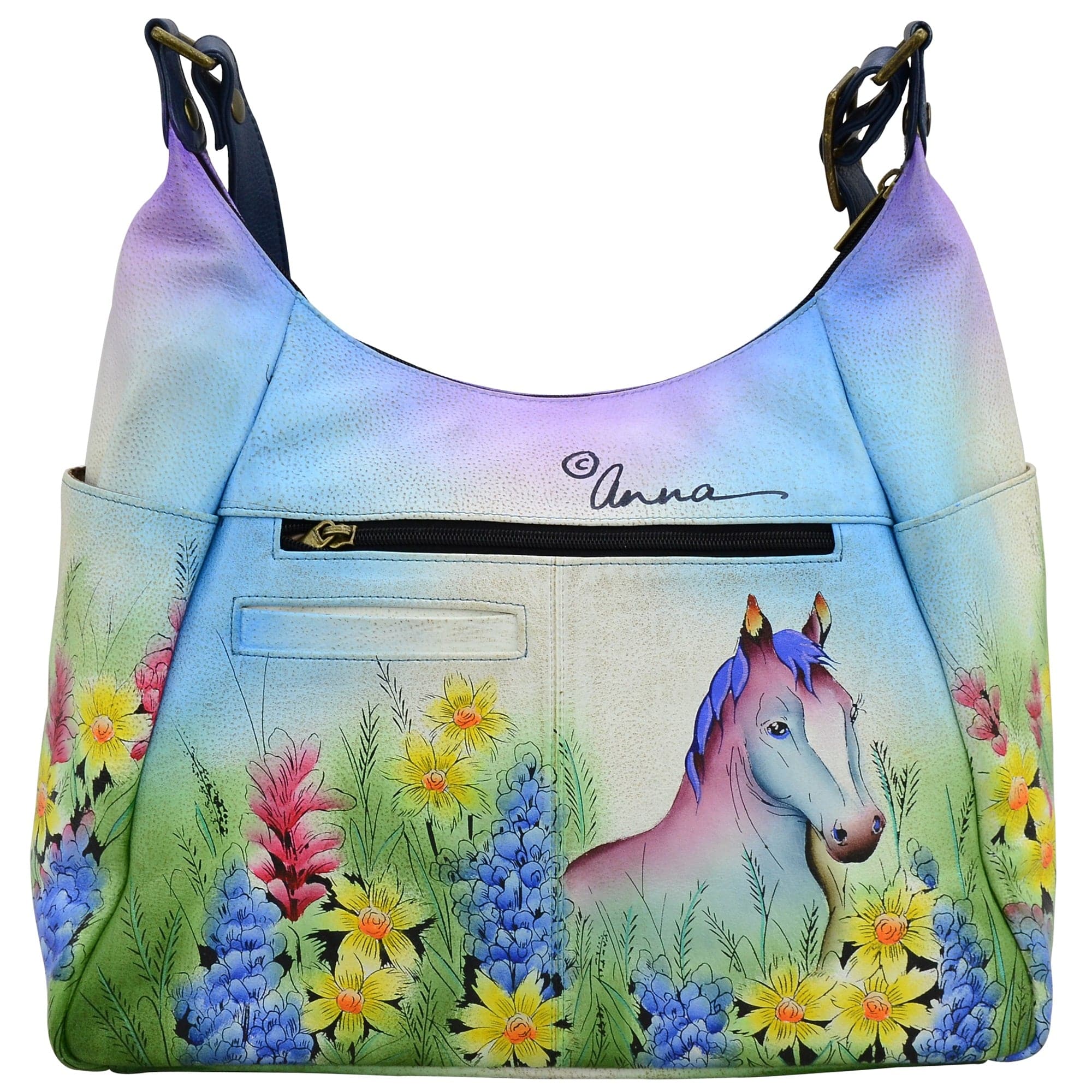 Large Multi Pocket Hobo - 8060