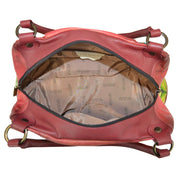 Ruched Satchel - 8064