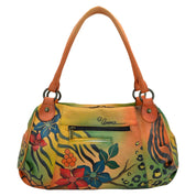 Ruched Satchel - 8064