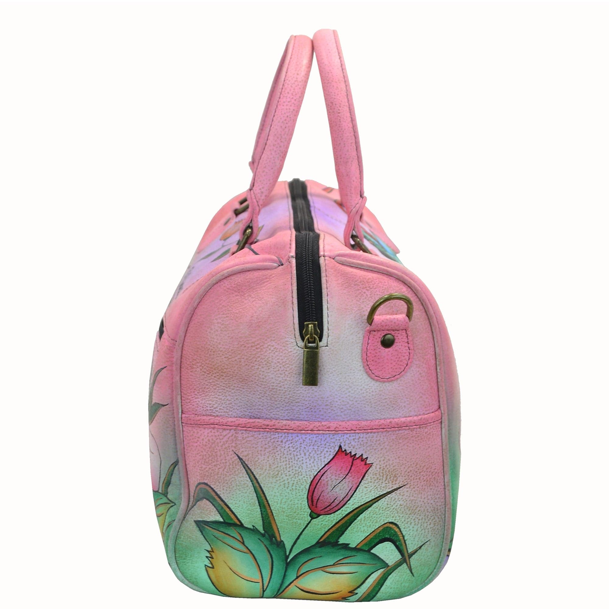 Large Zip Around Satchel - 8067