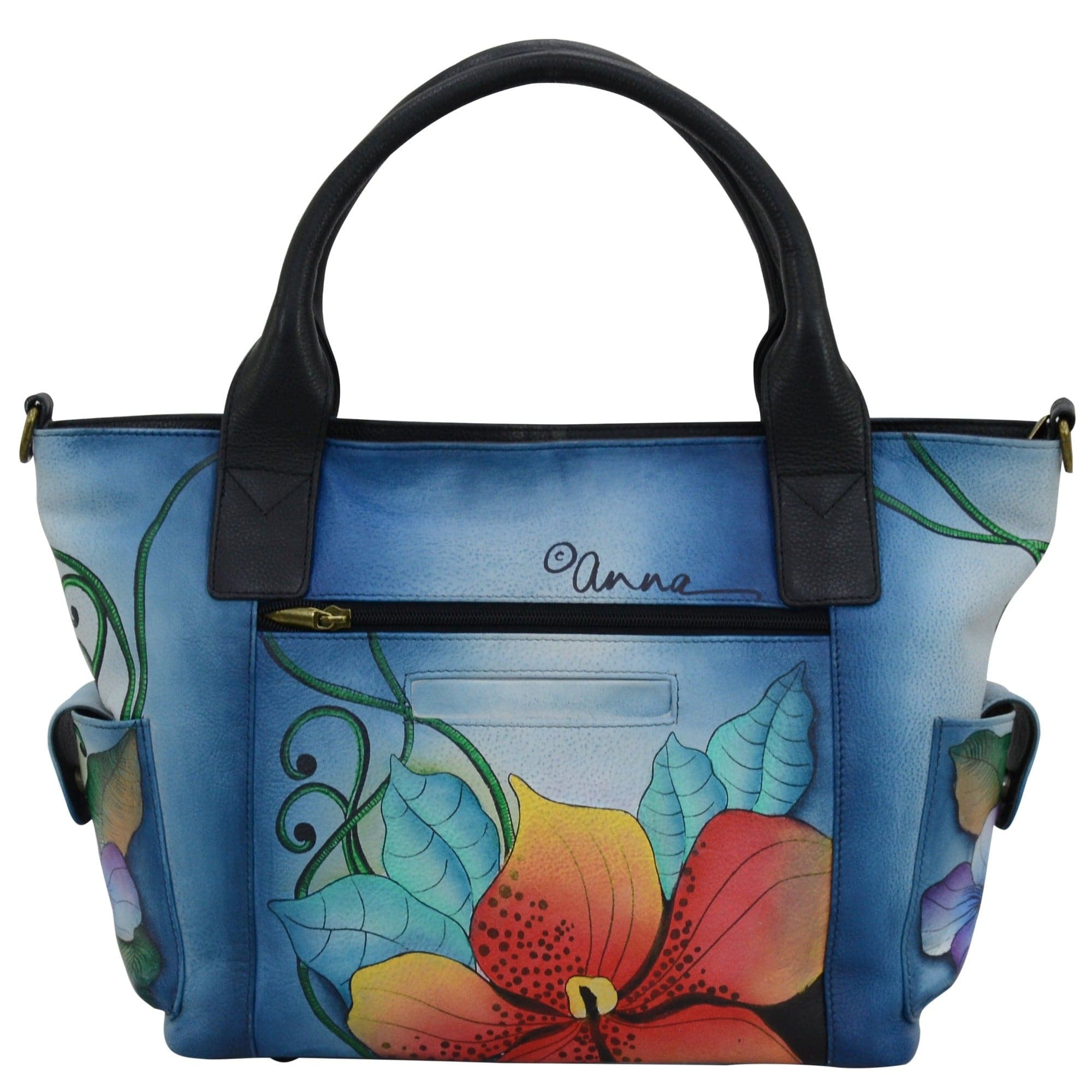 Large Tote With Side Pocket - 8271