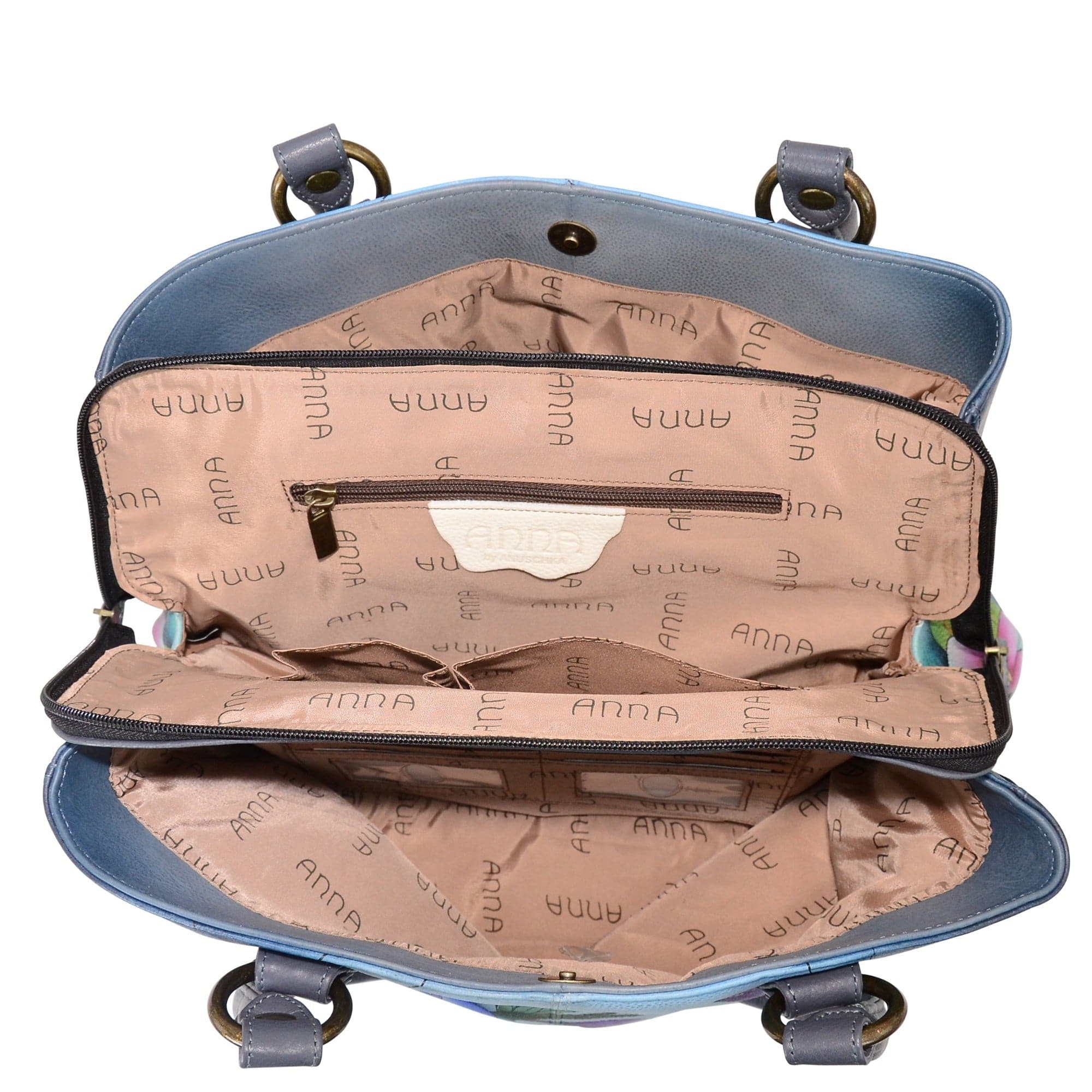 Multi compartment Satchel - 8288