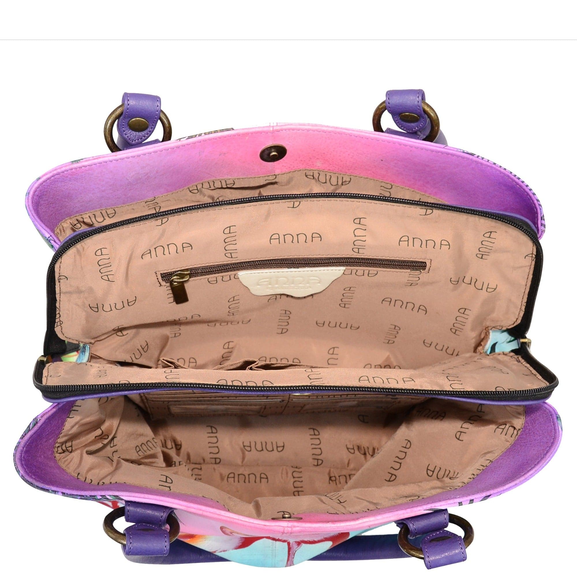 Multi compartment Satchel - 8288