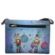 Multi Compartment Flap Crossbody - 8292