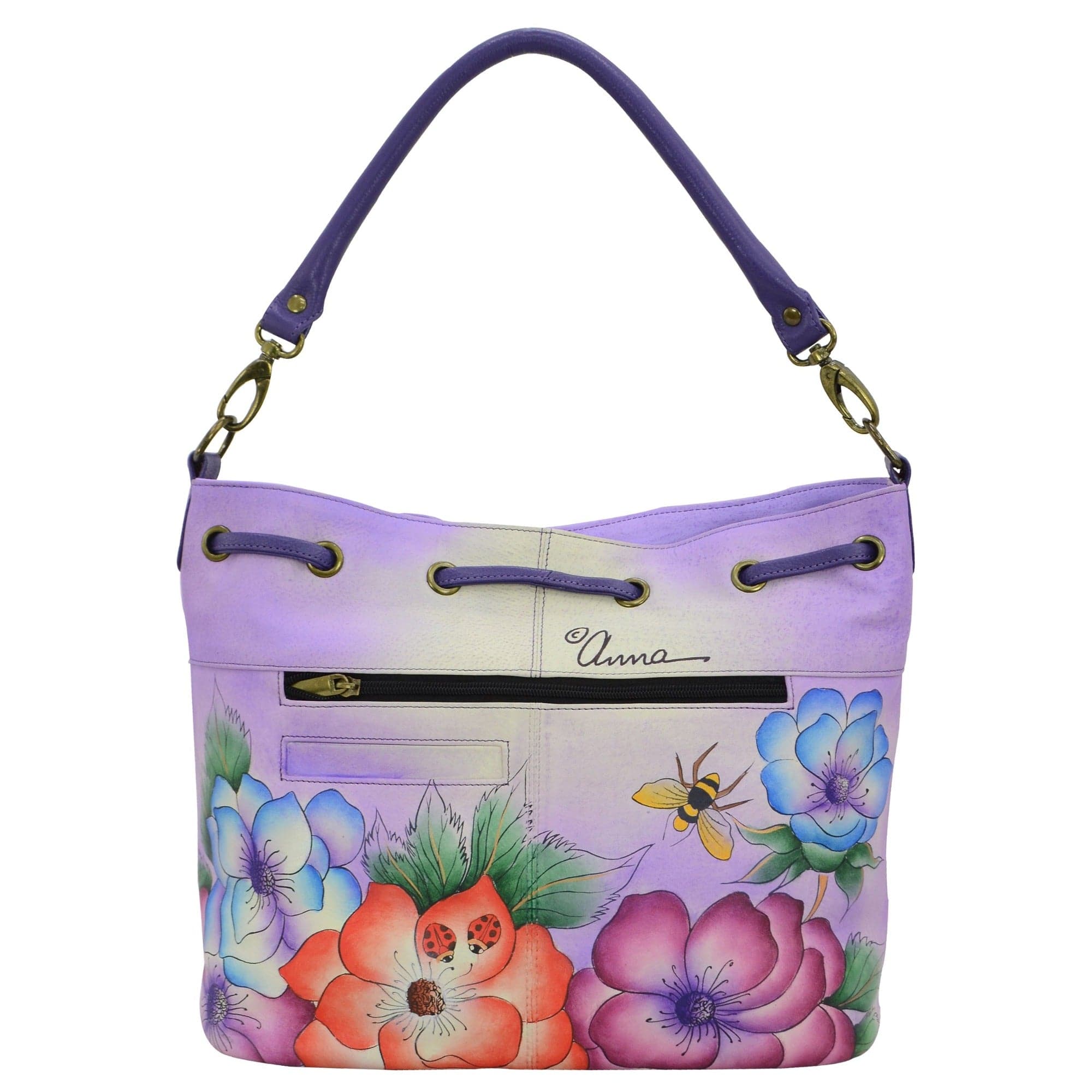 Large Drawstring Satchel - 8302