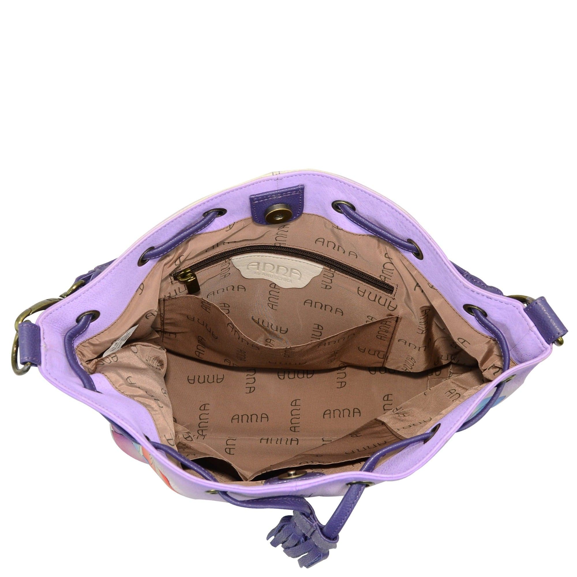 Large Drawstring Satchel - 8302