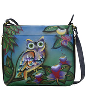 Midnight Owl Expandable Crossbody - 8324