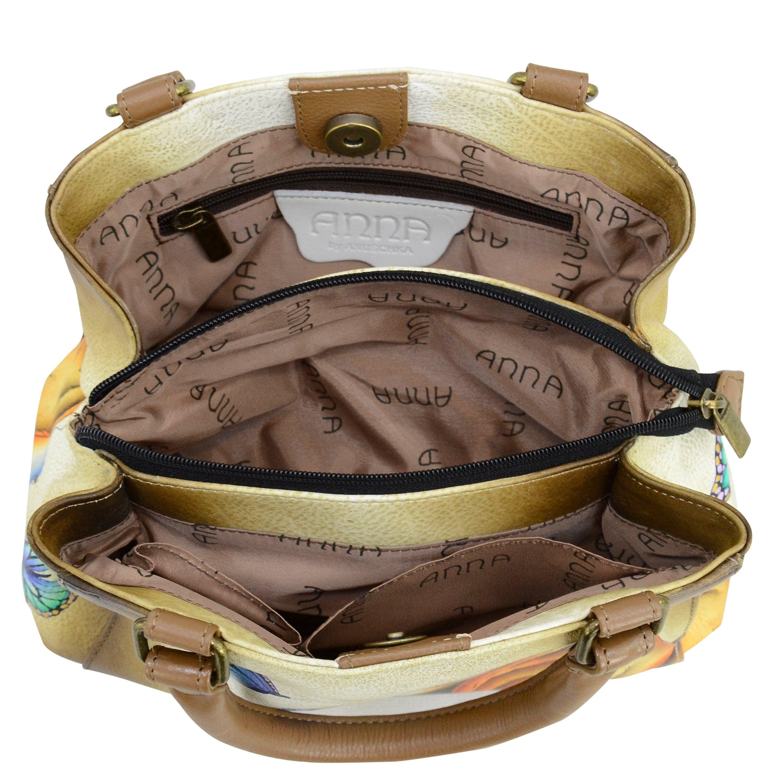 Small Multi compartment Satchel - 8325