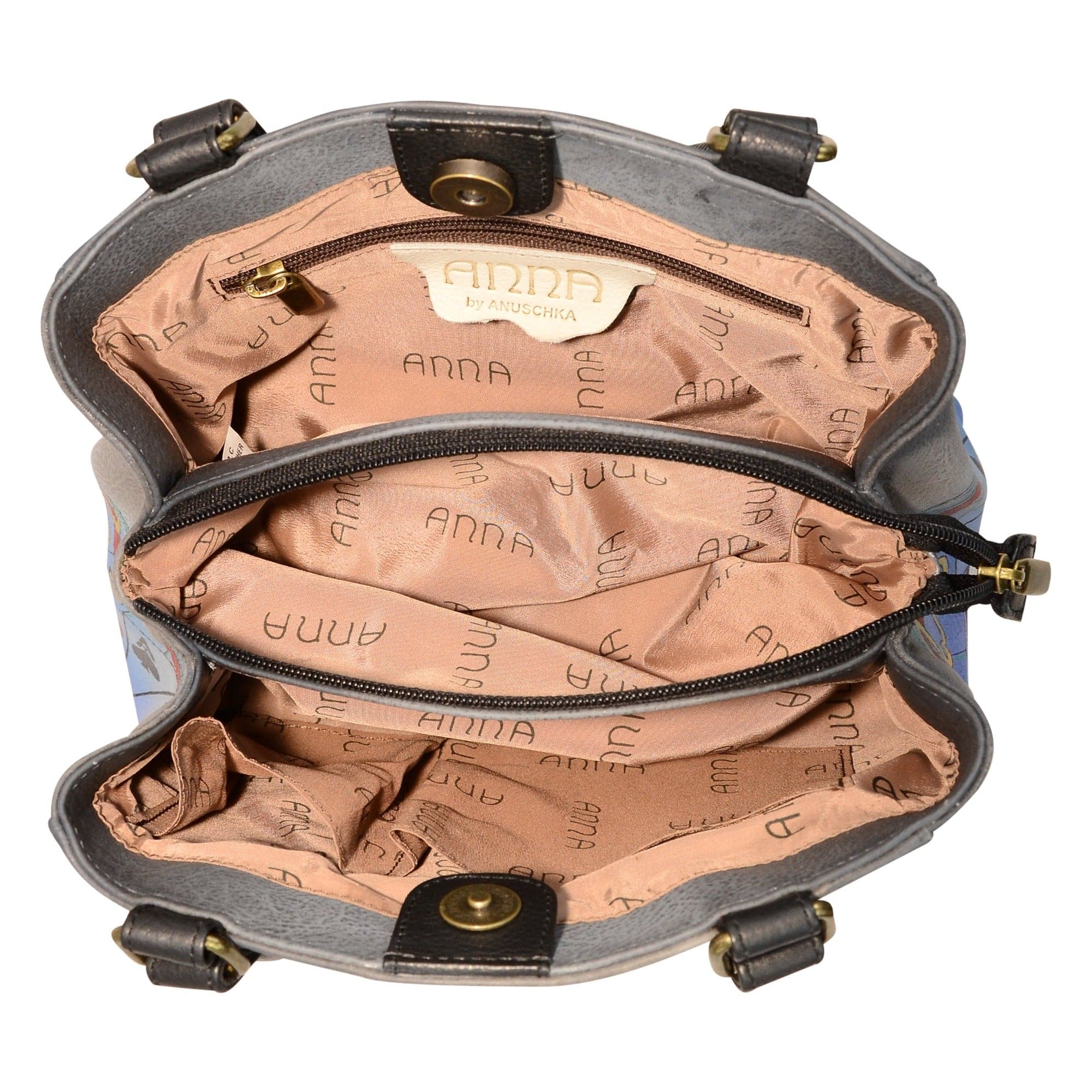 Small Multi compartment Satchel - 8325