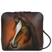 Small Zip Around Crossbody - 8476