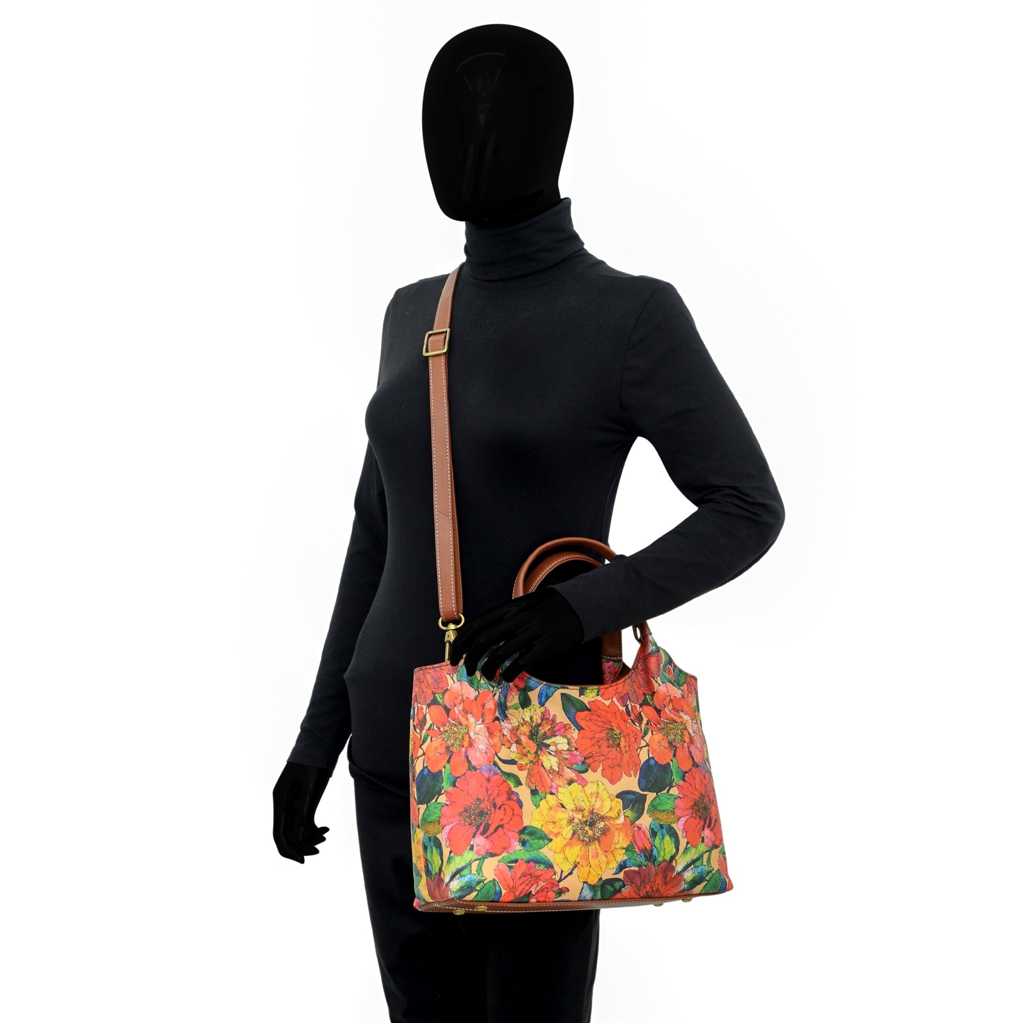 Heritage Leather Large Tote - 8528