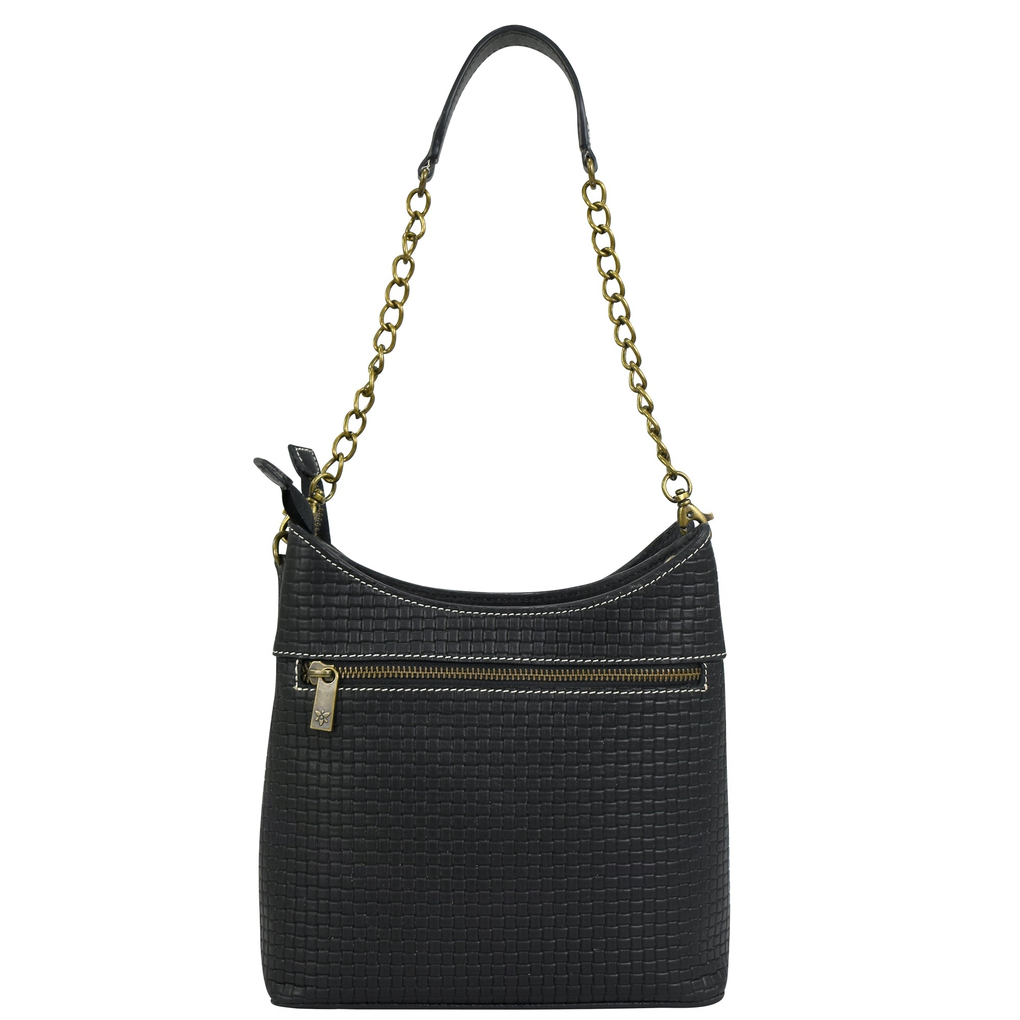 Heritage Leather Multicompartment Hobo - 8532