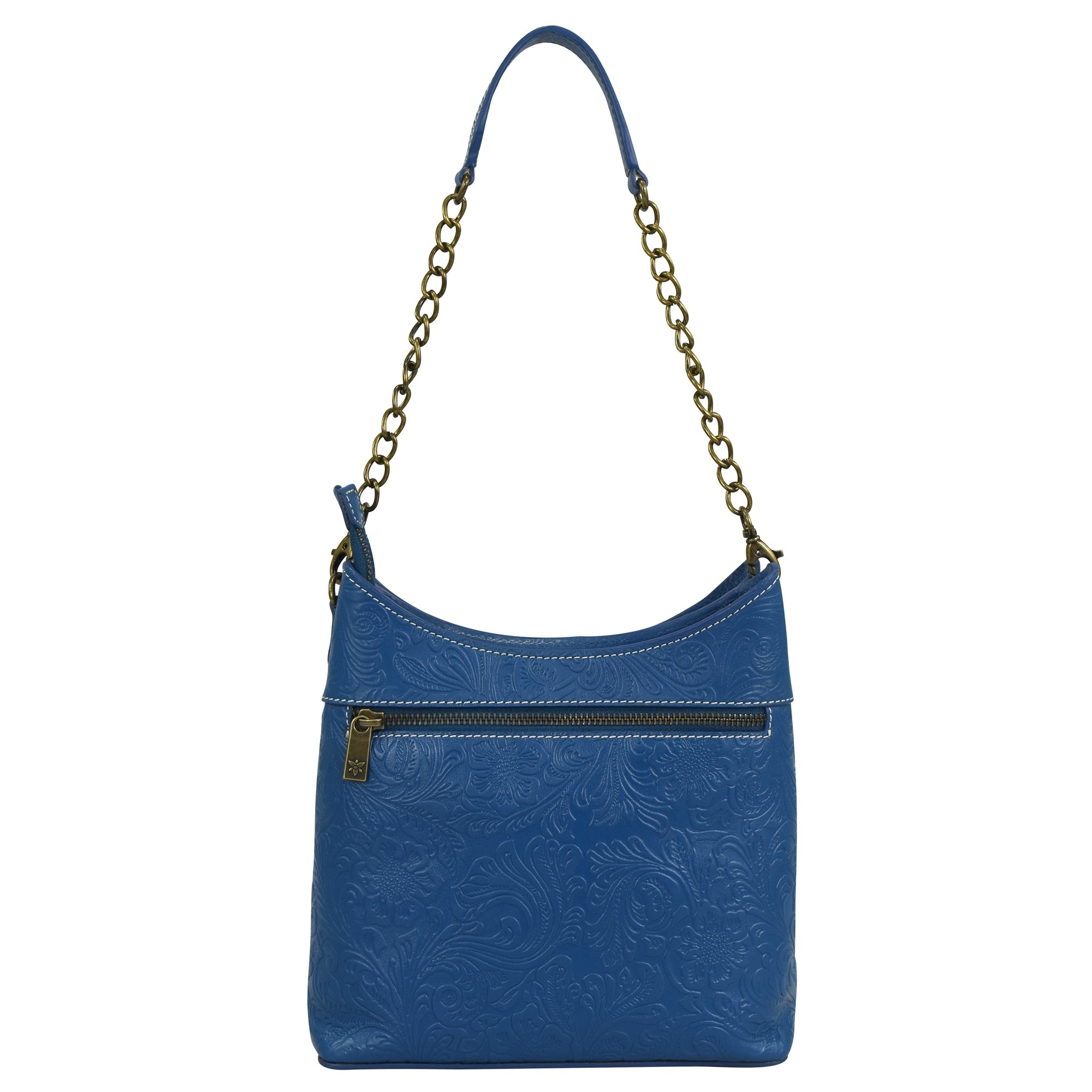 Heritage Leather Multicompartment Hobo - 8532