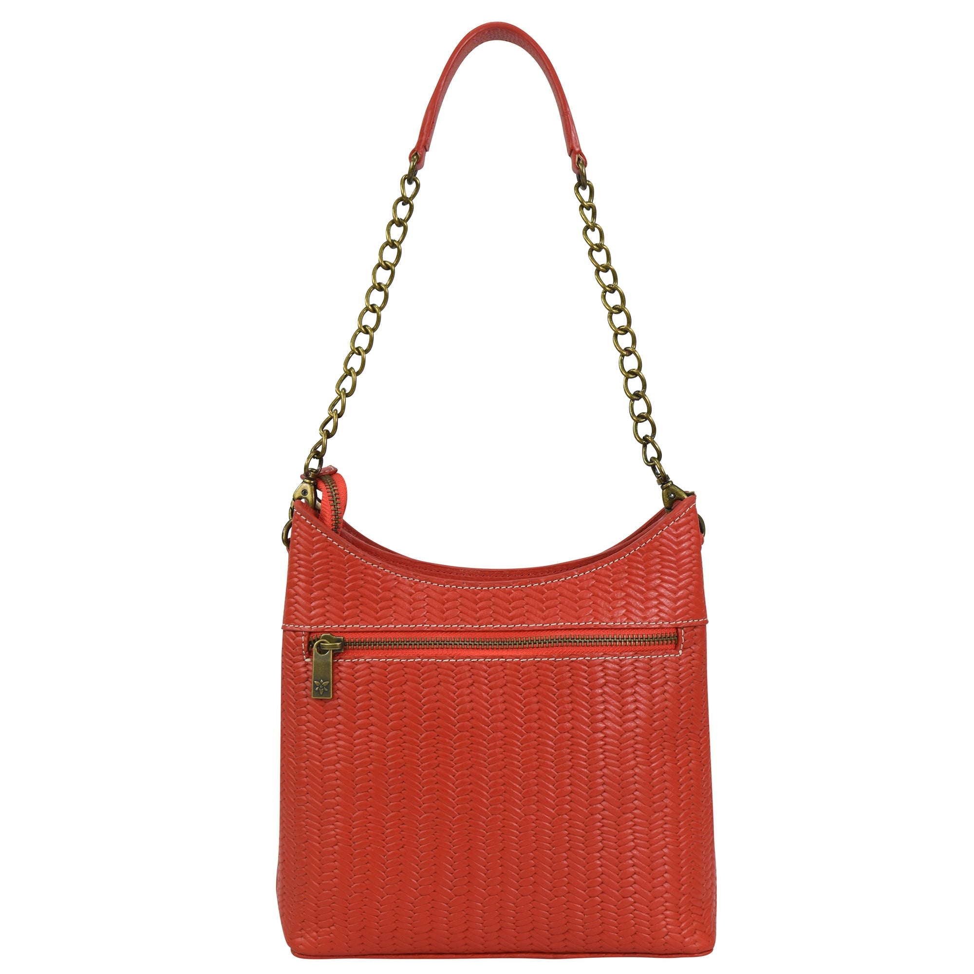 Heritage Leather Multicompartment Hobo - 8532