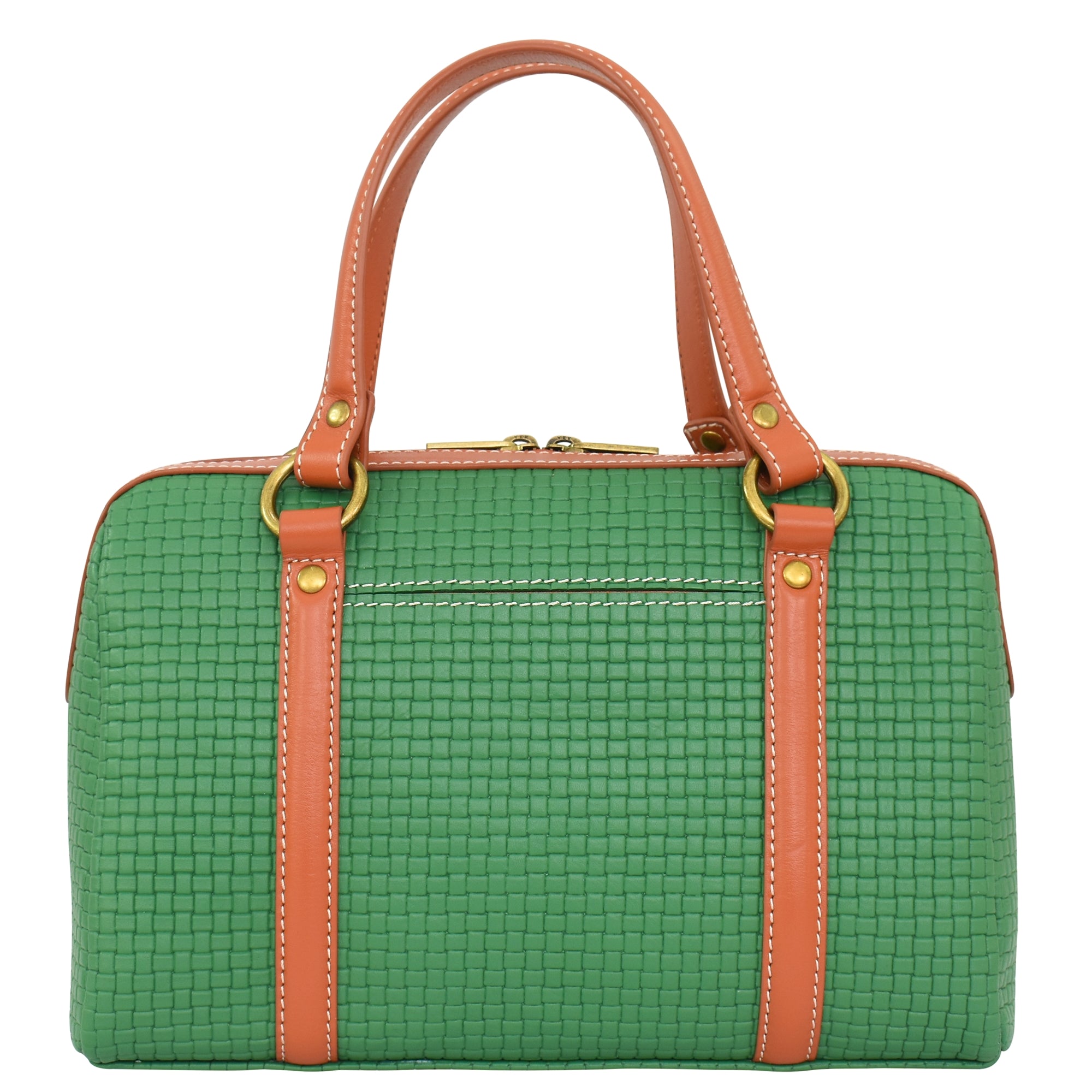 Heritage Leather Large Convertible Satchel - 8535