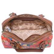 Heritage Leather Large Convertible Satchel - 8535