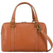 Heritage Leather Large Convertible Satchel - 8535