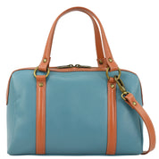 Heritage Leather Large Convertible Satchel - 8535
