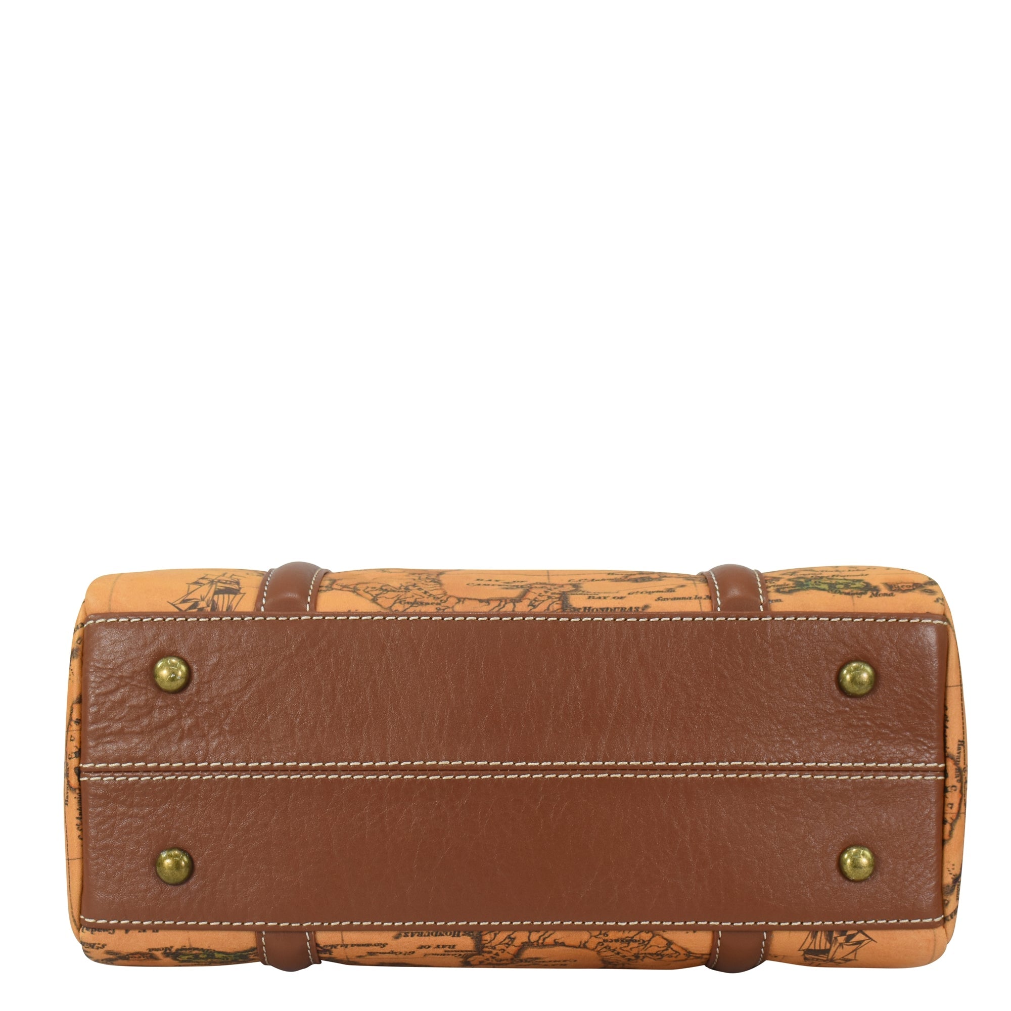 Heritage Leather Large Convertible Satchel - 8535