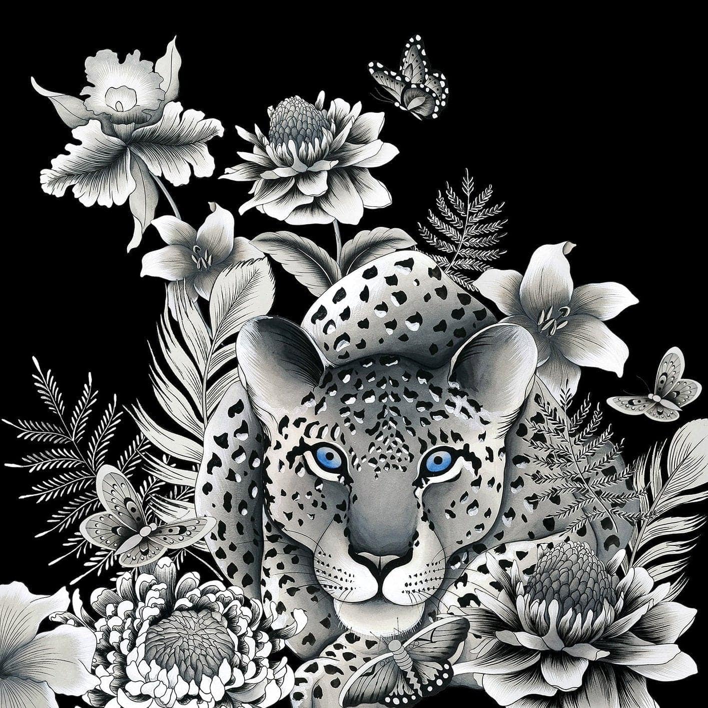 Printed Plush Throw - 3305