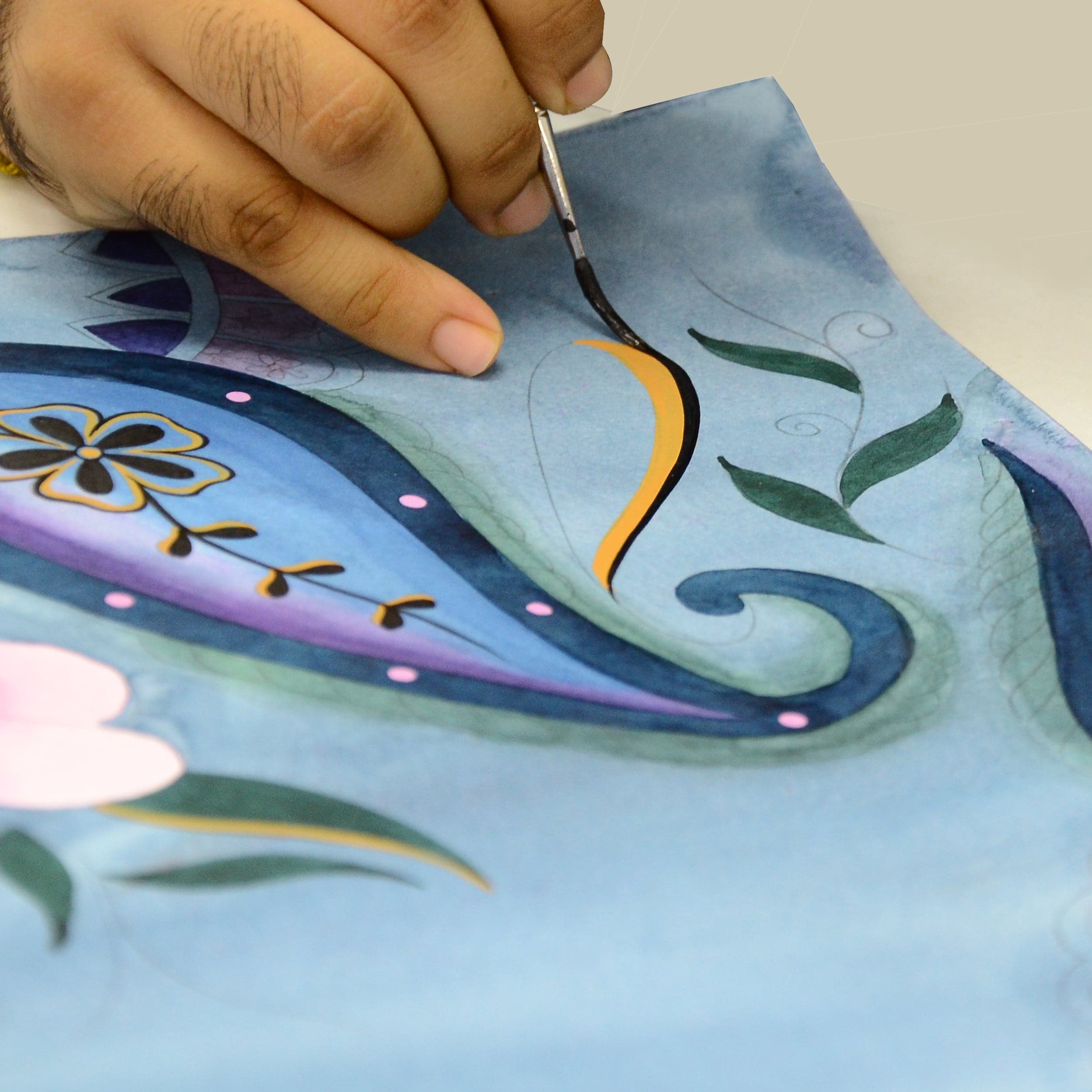 Auto Open/ Close Printed Umbrella - 3100