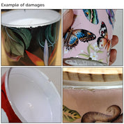 Printed Glass Candle Jar (Revive Collection) - 25005-B