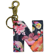 Anuschka Style K000N, handpainted Painted Leather Bag Charm. Moonlit Meadow painting