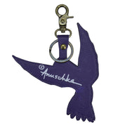 Painted Leather Bag Charm K0031 - Keycharms