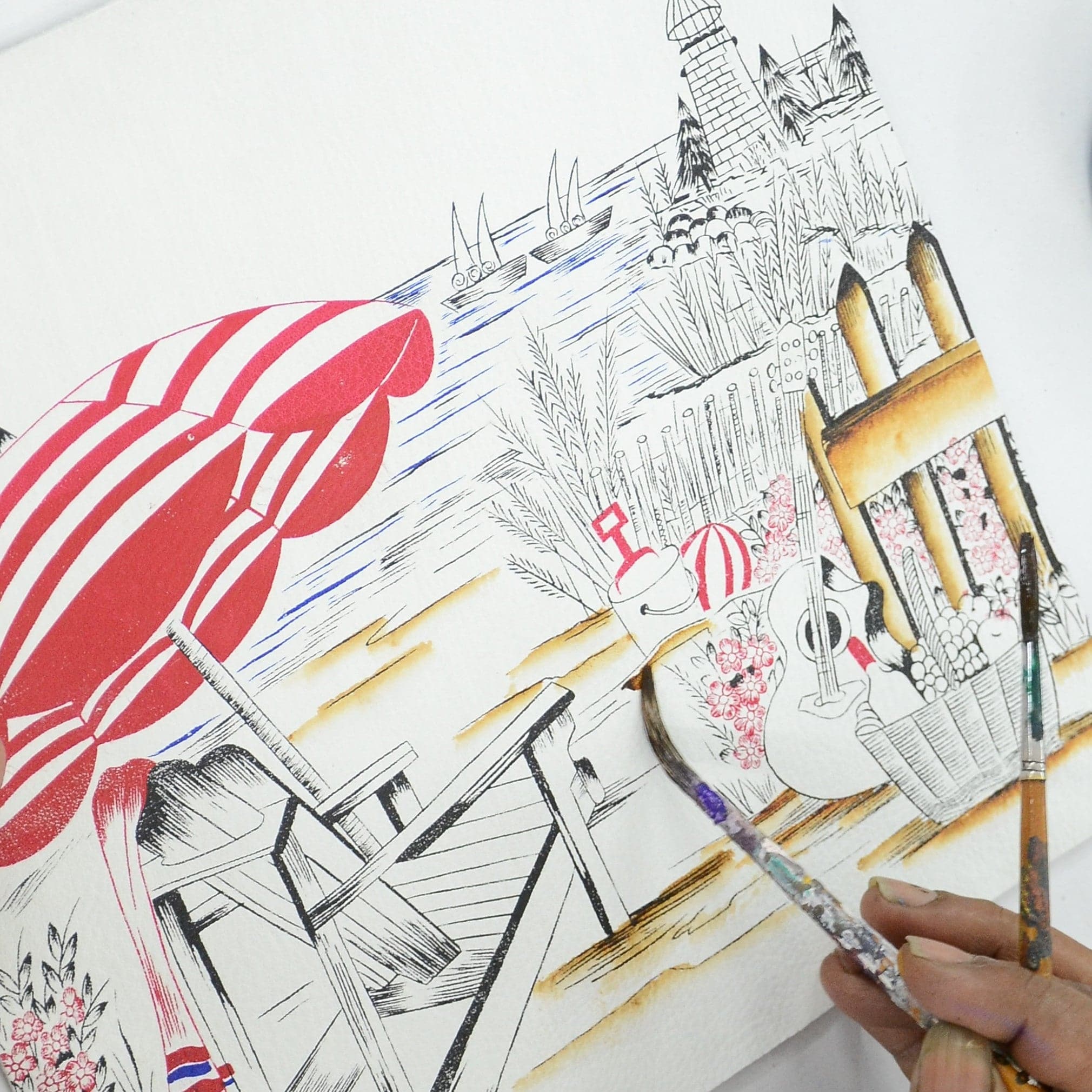 Large Drawstring Satchel - 8302