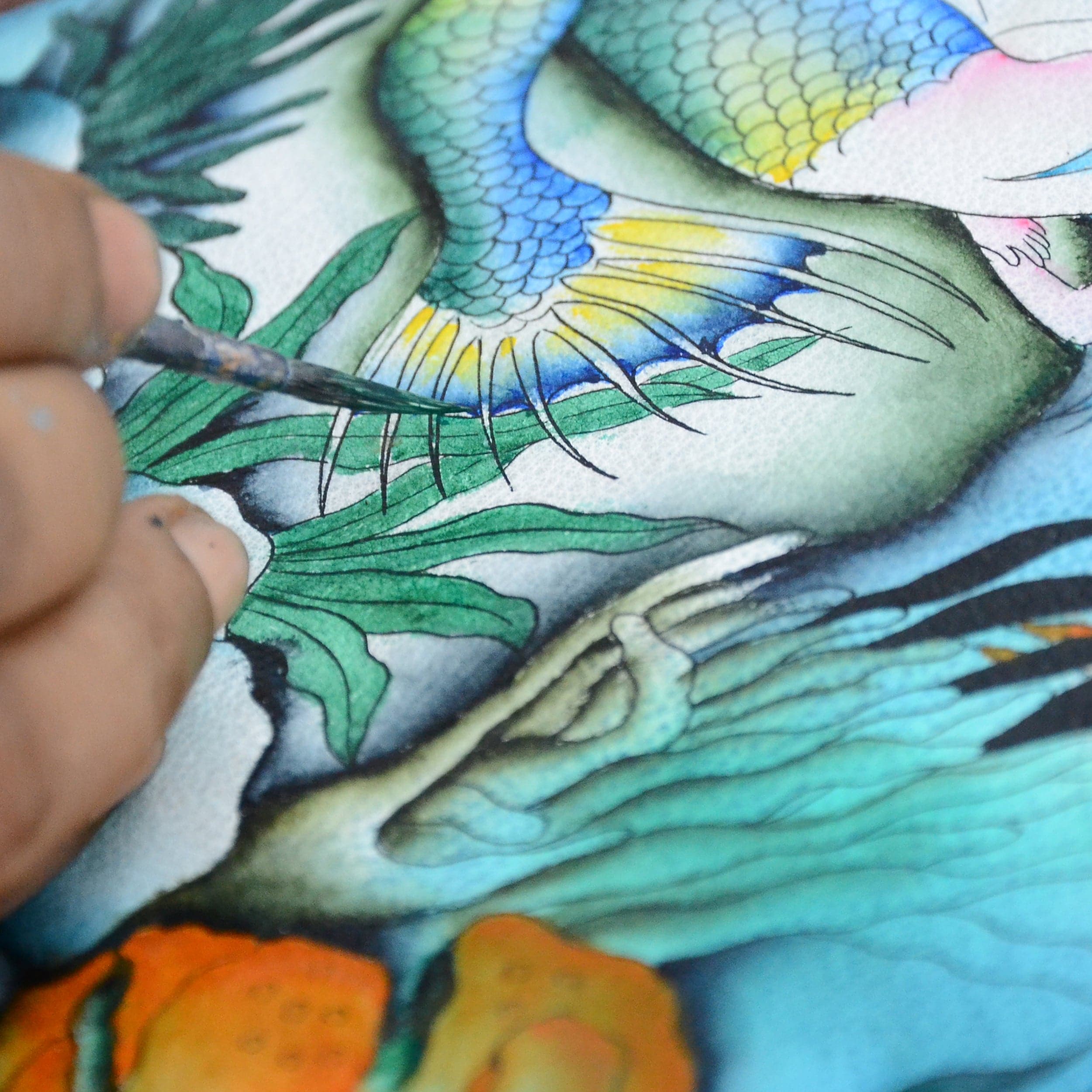 Classic Hobo With Studded Side Pockets - 433 - Anuschka