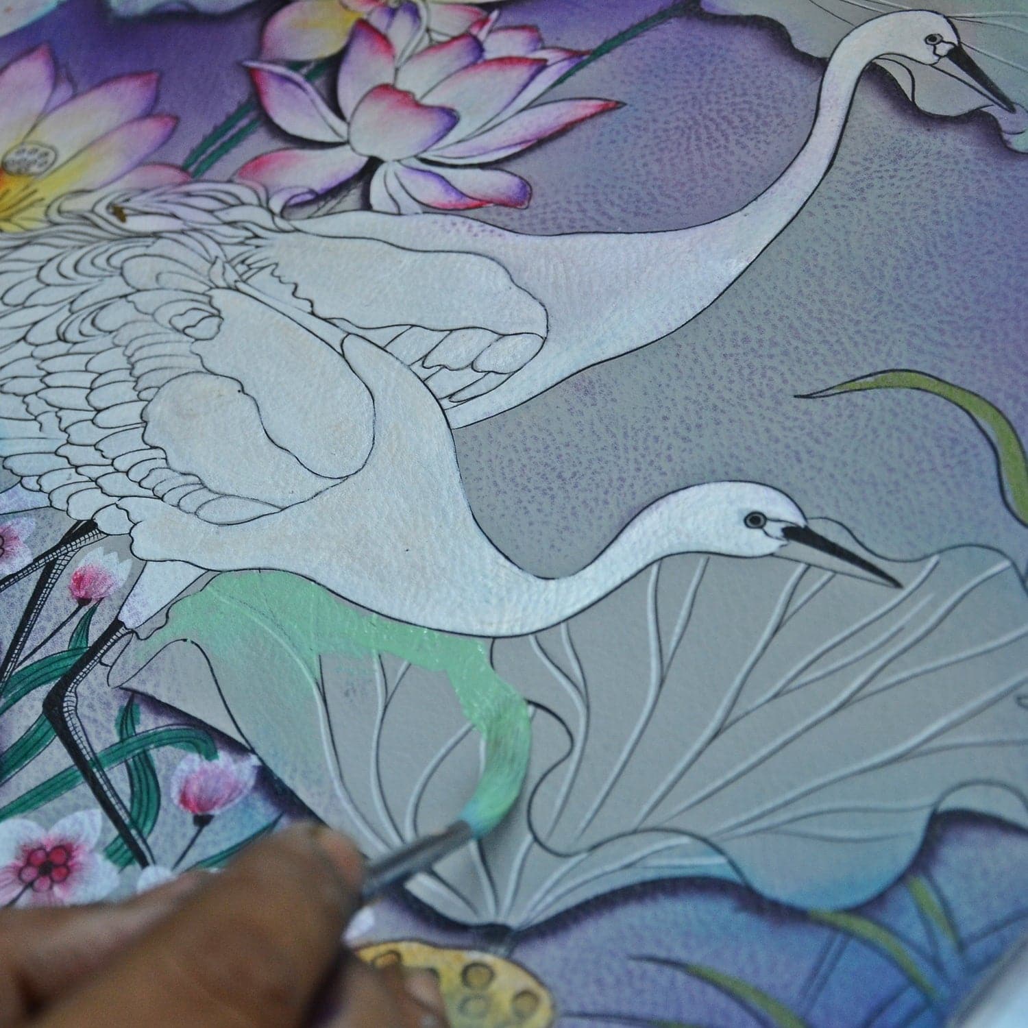 Convertible Slim Hobo With Crossbody Strap - 662 - Anuschka