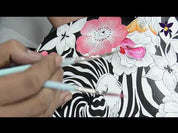 Double Handle Large Tote With Magnetic Closure - 569